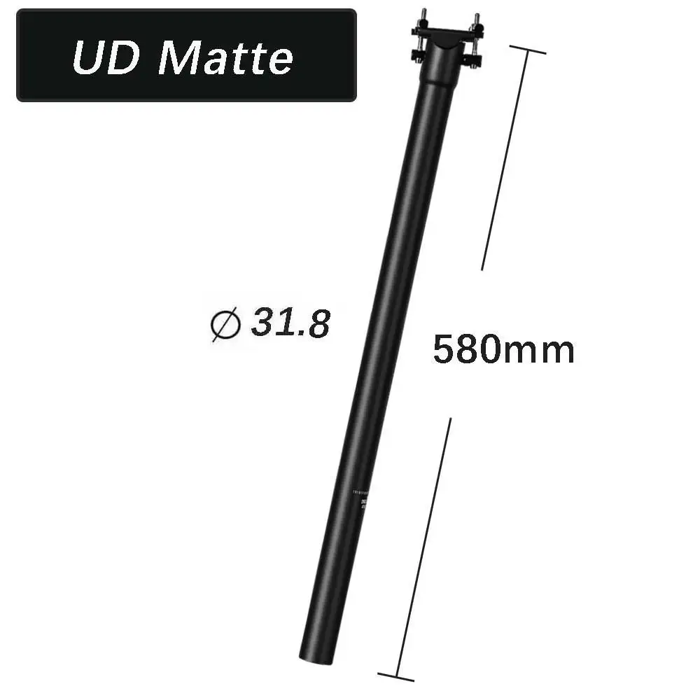 Klappfahrrad-Carbon-Sattelstütze 31,8 mm, modifizierte Gewichtsreduzierung für Klappfahrräder, C/P/T-Line, 33,9/34,9 mm Sattelstütze – Detail 5