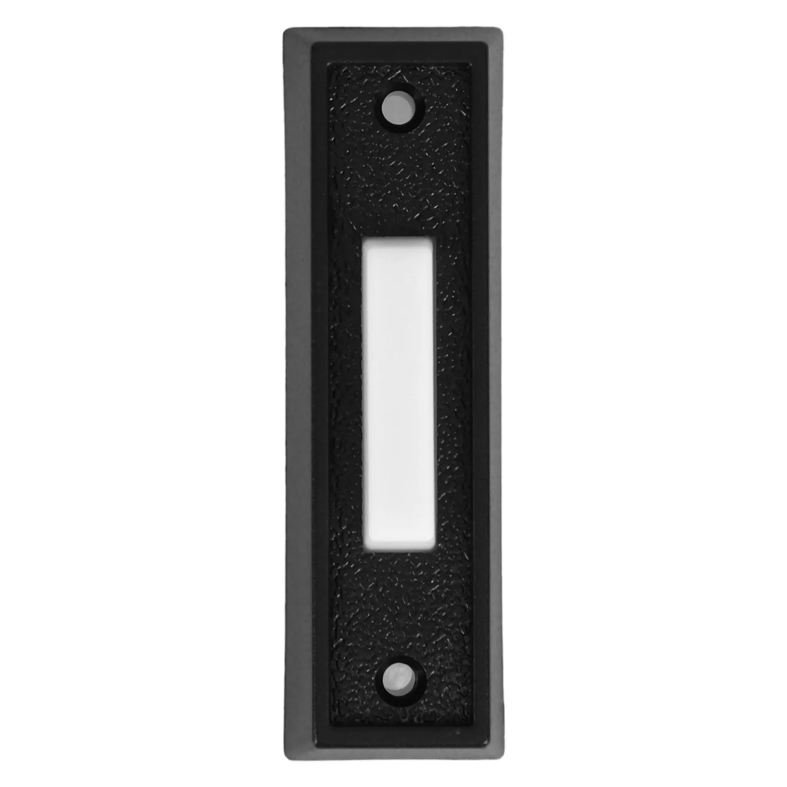 

Retro Doorbell Black Plastic Push Button Replacement for Doorway Hallway Entrance Stylish Decor Elegant Design Long Lasting