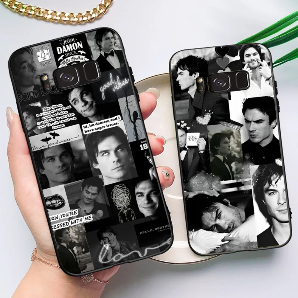 

Damon Salvatore The Vampire Diaries Phone Case For Samsung Note 8 9 10 20 Pro Plus Lite M 10 11 20 30 21 31 51 A 21 22 42 02 03