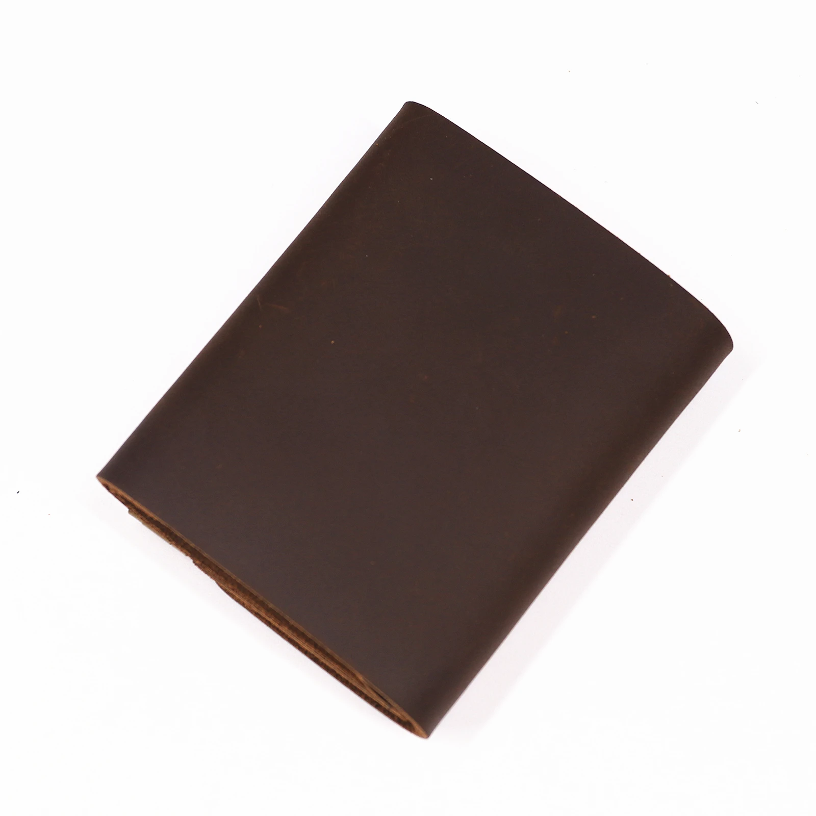 Genuine Leather Wallet For Men Crazy Horse Cowhide Trifold Small Minimalist Mens Wallet With Squeeze Coin Pocket Bag Card Holder