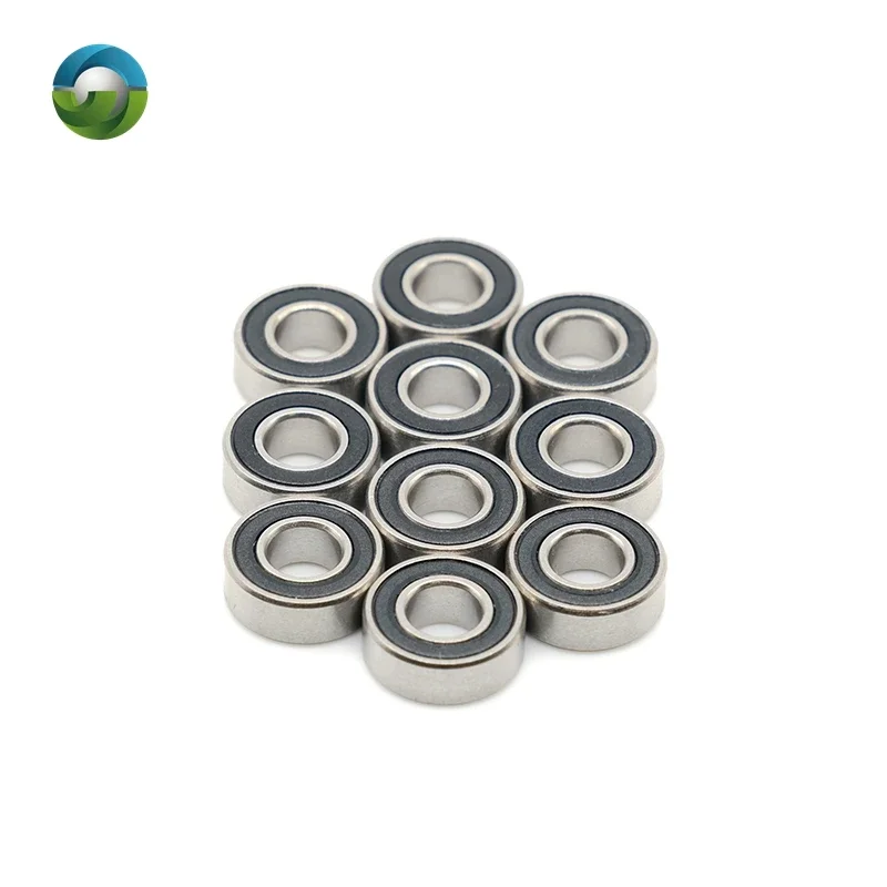 

MR115RS Bearing 10PCS 5x11x4 mm ABEC-7 Hobby Electric RC Car Truck MR115 RS 2RS Ball Bearings MR115-2RS Black Sealed