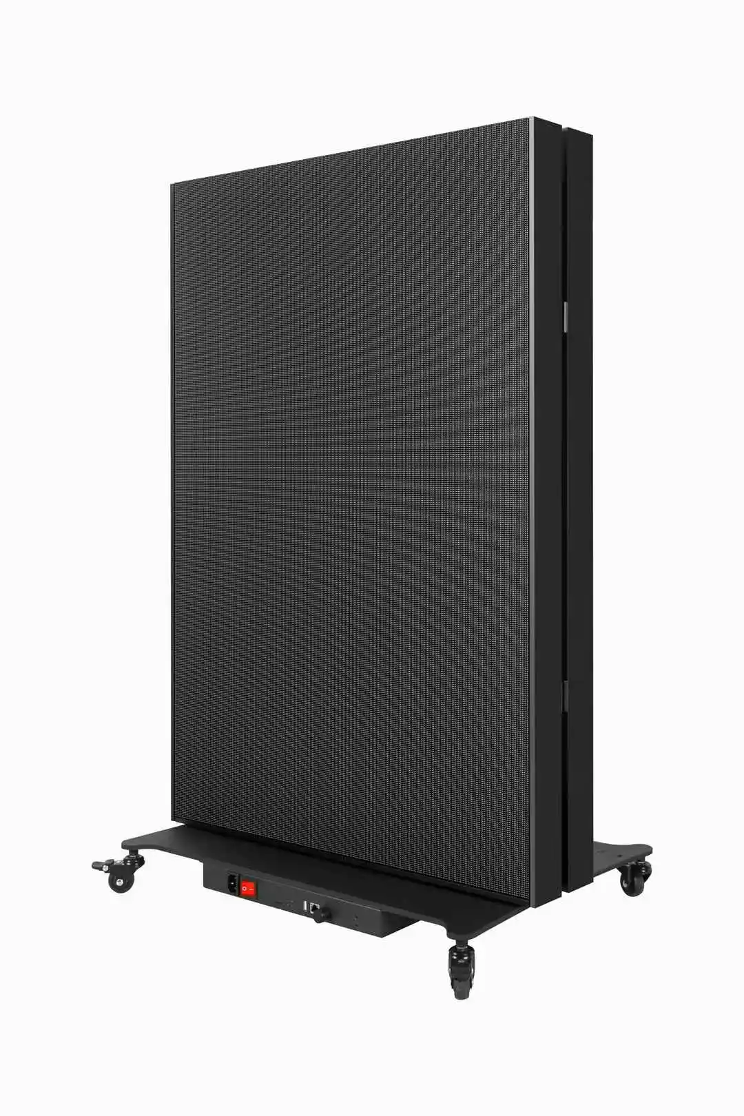 Portable Foldable LED Poster Display P1.86 P2 P2.5  Modular Stackable Video Wall 4K Indoor Outdoor Digital Signage with Wheels