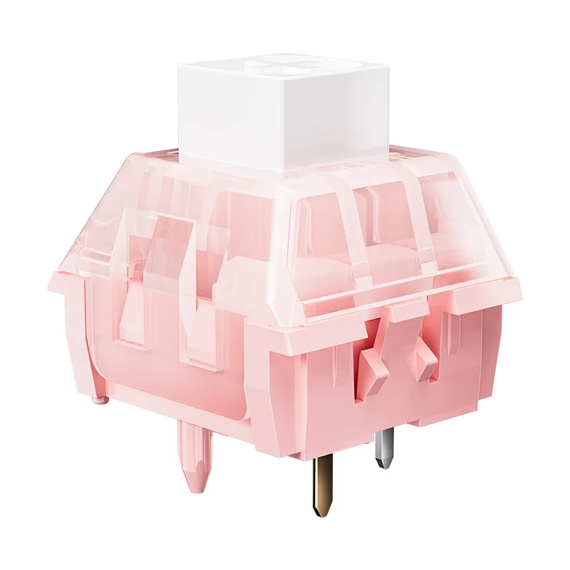 Kailh Summer Lotus Tactile Switch – 80M Clicks, POM Self-Lubricating Stem, IP54 Rated
