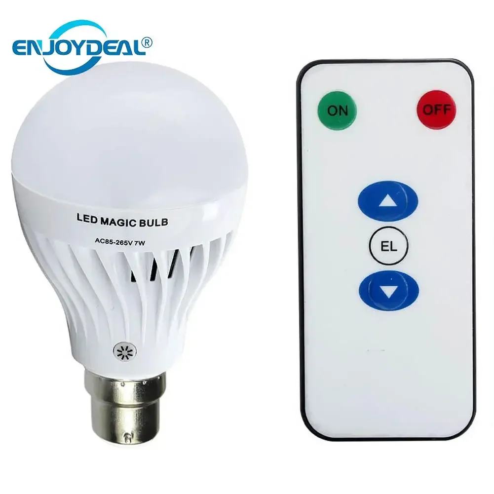 

7W B22 Smart Emergency Light Bulb Led Bulb Rechargeable LED Light Bulb Lamp Light Household Lighting Lamp with control