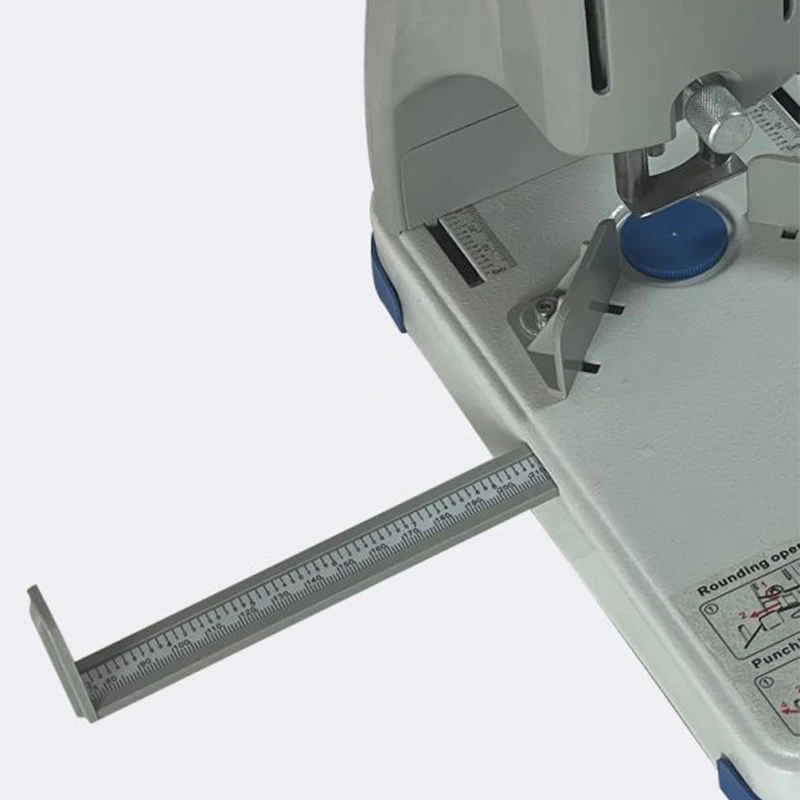 30C Heavy Duty Manual Single Hole Puncher 3/4/5/6mm Round Hole, 30mm Punch Depth For Loose Leaf Documents Forms