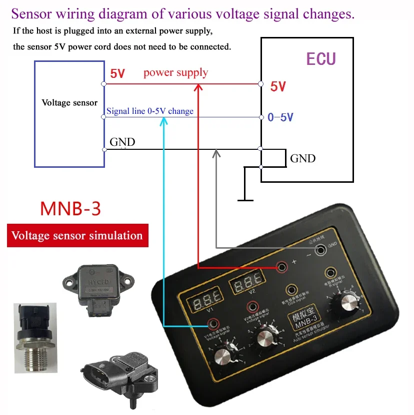 

Automobile Signal Sensor Tester Analog Box Crankshaft Computer Maintenance Simulator Meter