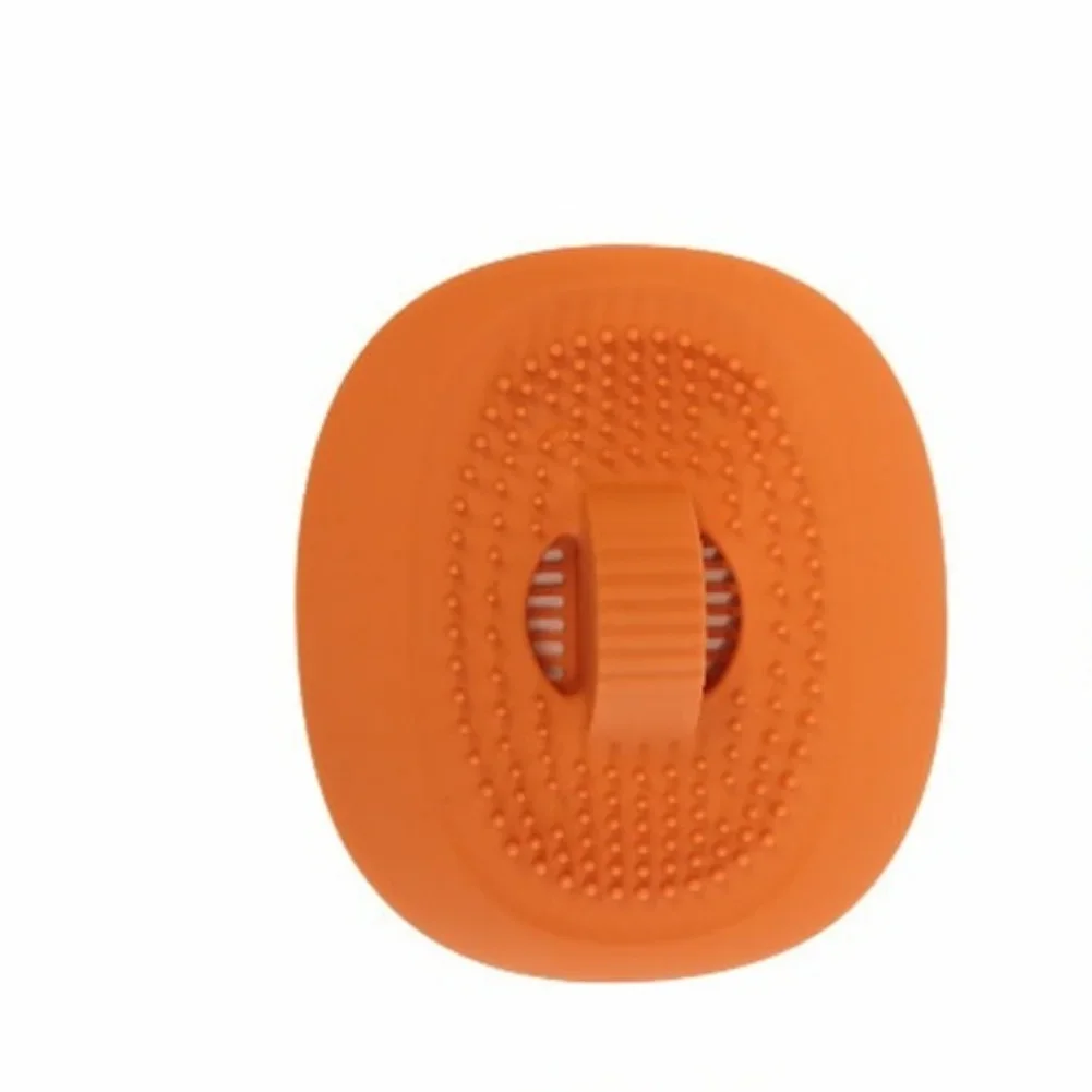 Silicone Bathroom Sink Drain Cover For 35mm Drain Opening With Hair Clogging Filter And Anti-Slip Bumps For Secure Fit