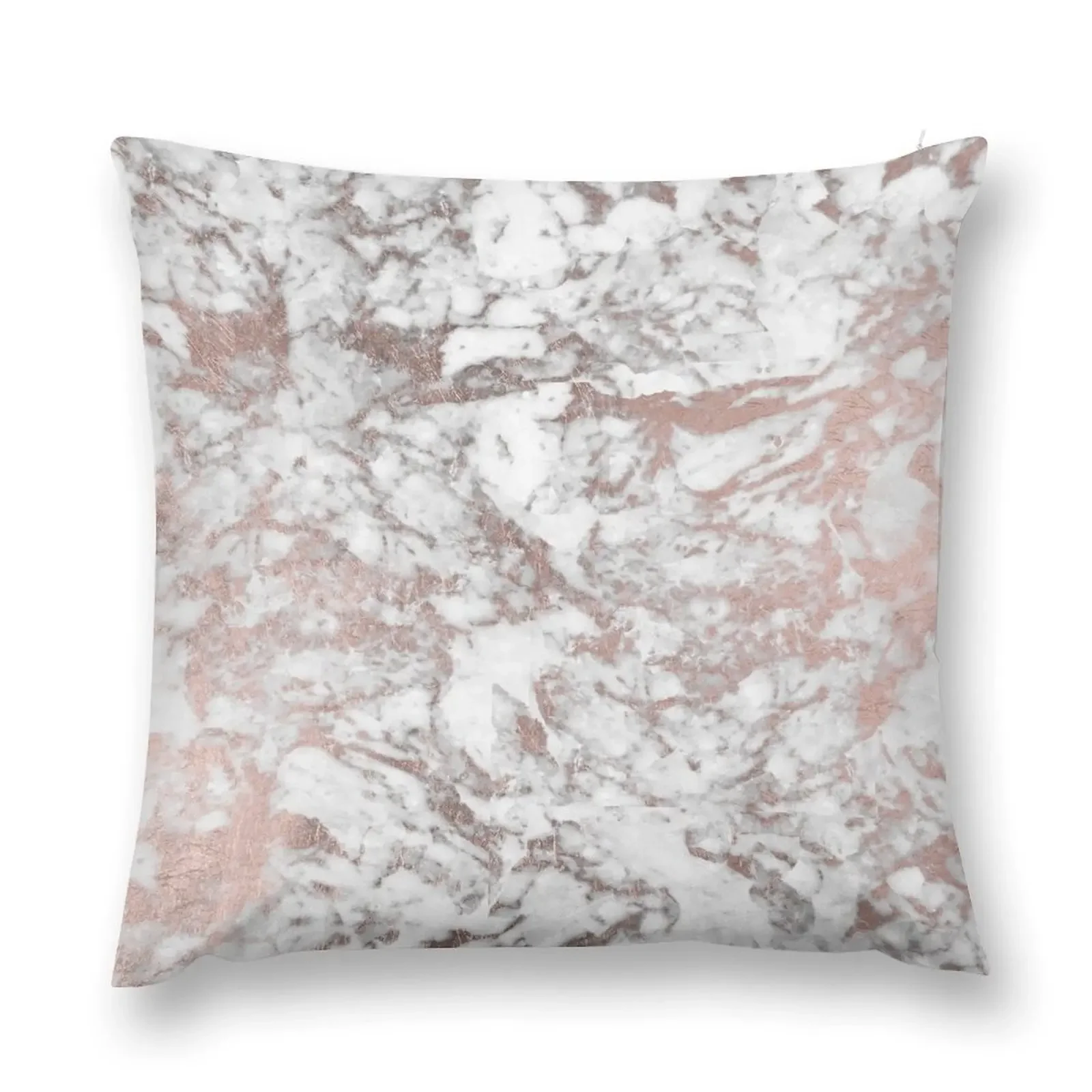 

Elegant luxury faux rose gold white stylish marble Throw Pillow Luxury Sofa Cushions Covers For Sofas Luxury Pillow Case pillow