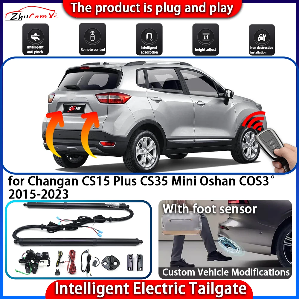 

Smart Powered Tailgate System for Changan CS15 Plus CS35 Mini Oshan COS3° 2015-2023 Automatic Intelligent Trunk Lift Control Kit