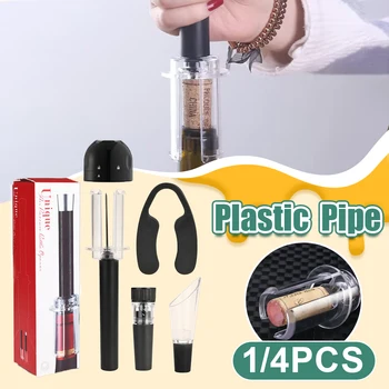 공기 압력 진공 레드 와인 마개, 와인 병 오프너, 맥주 뚜껑 오프너, 공기 펌프 코르크 스크류 코르크 아웃 도구, 스테인레스 스틸 핀 