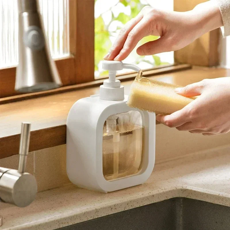 300ML Michael Jackson Transparent Soap Dispensers Refillable Portable Empty Bottle Shower Gel Detergent Dispensing Bottle Gift