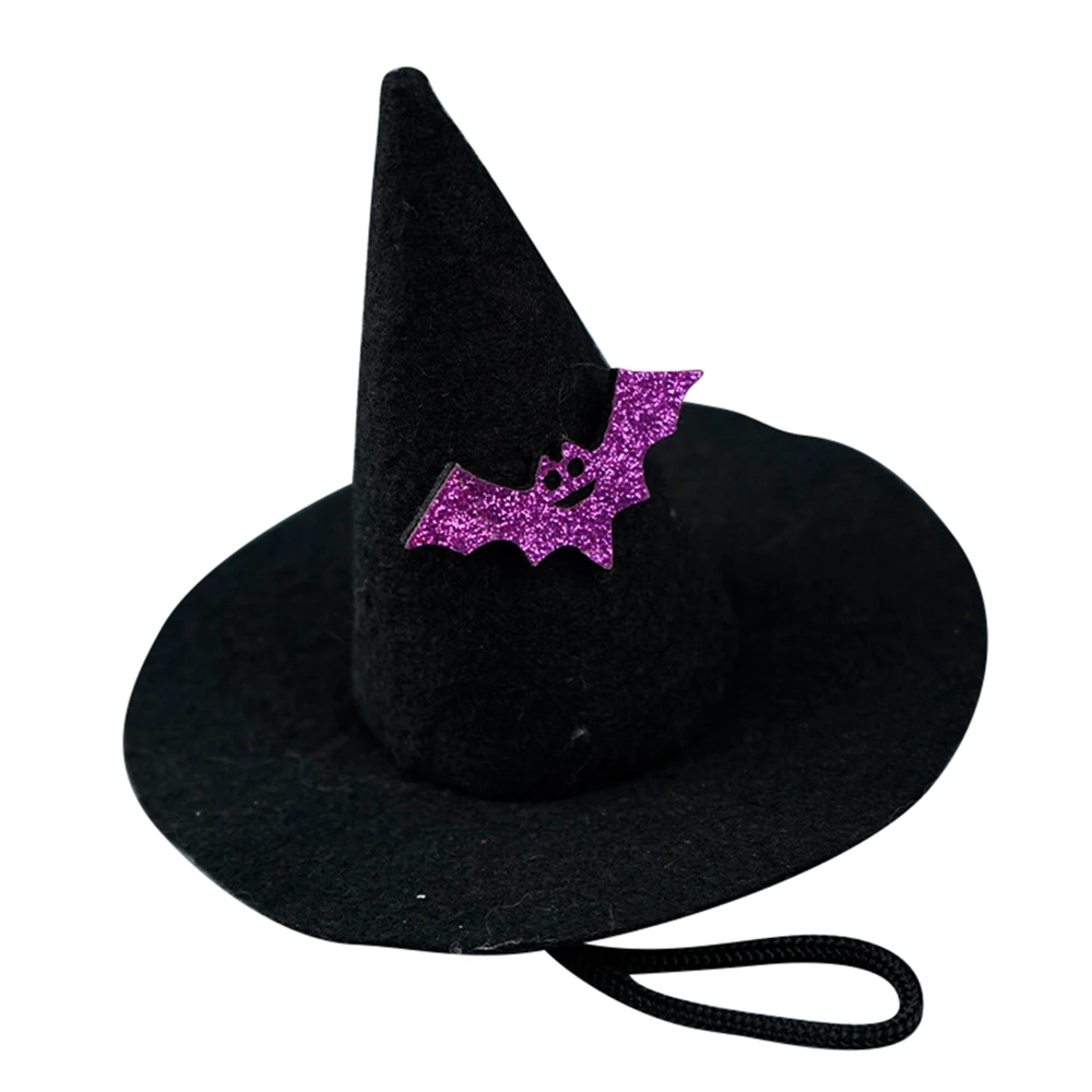 Pet Festival Birthday Party Hat Black Lace Halloween Cosplay Angel White Decoration Witch Cute Lace Hat Chihuahua Pet Accessorie