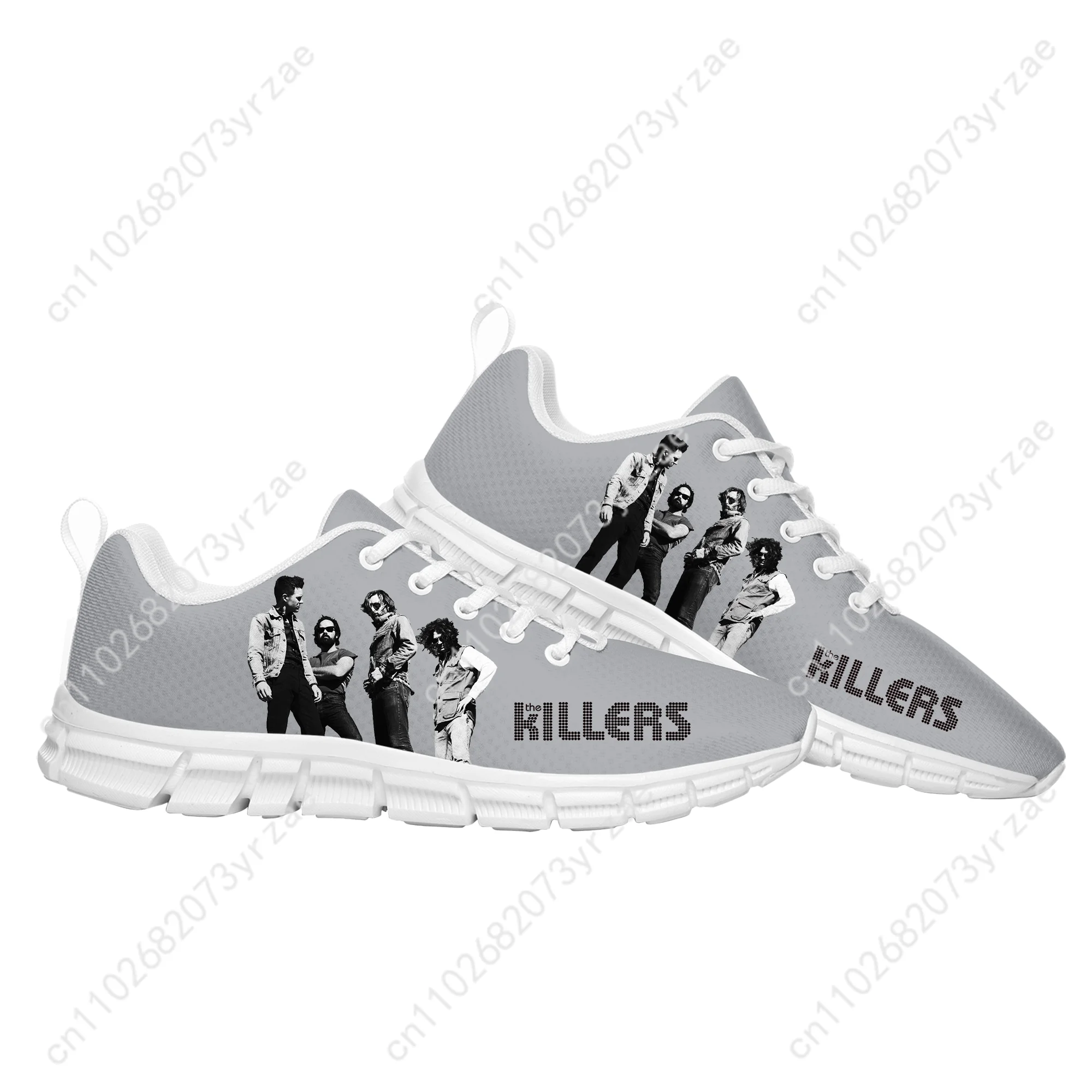 The Killers Sneakers Uomo Donna Adolescente Scarpe sportive traspiranti Modello di moda di alta qualità Testo Scarpe casual su misura