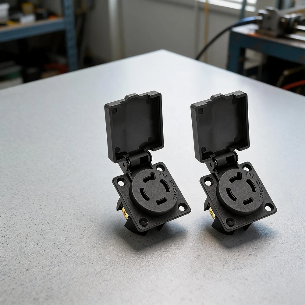 Self-locking Outlet Industrial Socket For Heavy Use Self-locking Electrical Socket Industrial Socket Robust Construction