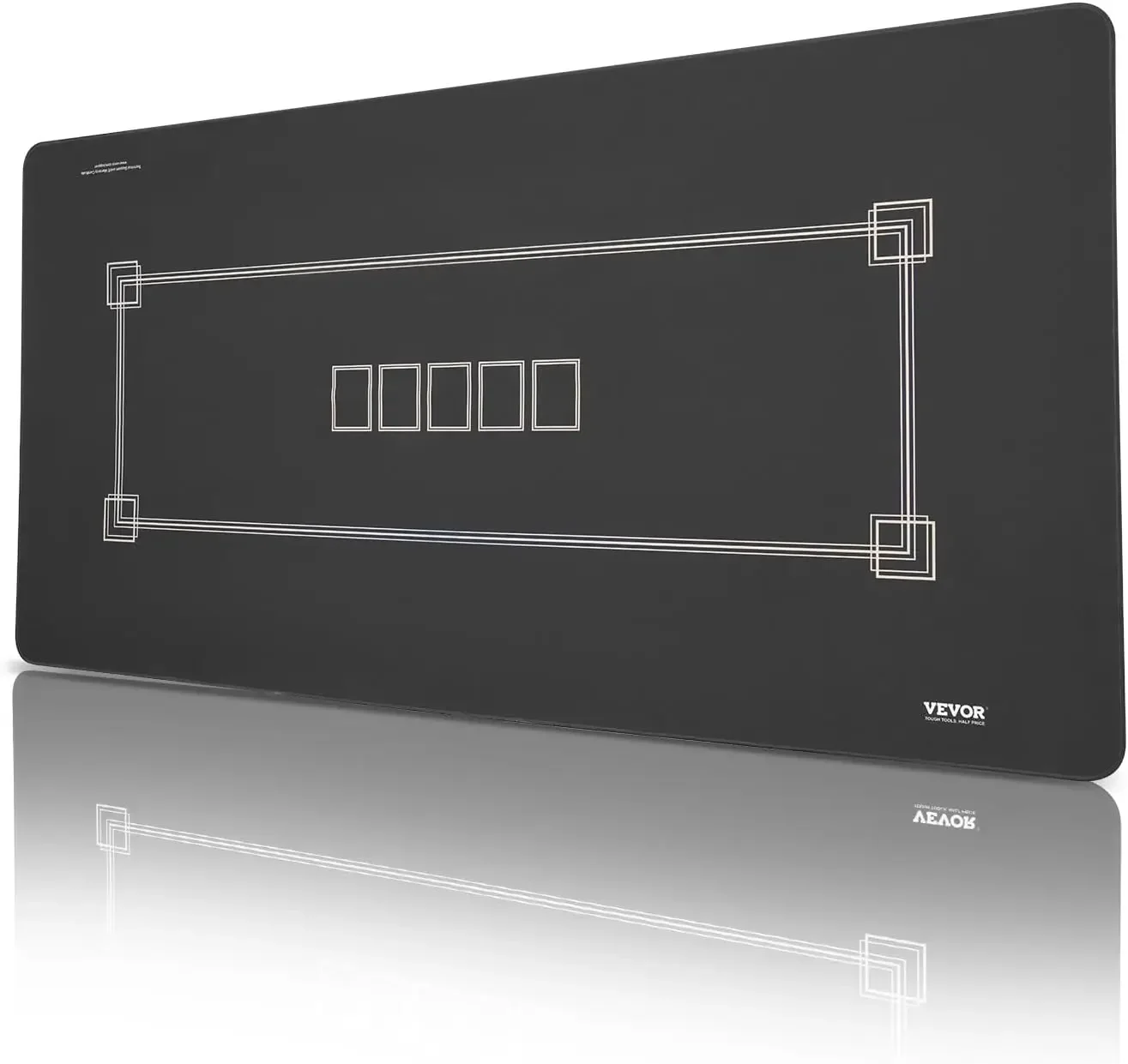 

Столешница для покера, коврик для покера 70 x 35 дюймов для стола, складная столешница для покера для 6-8 игроков с сумкой для переноски