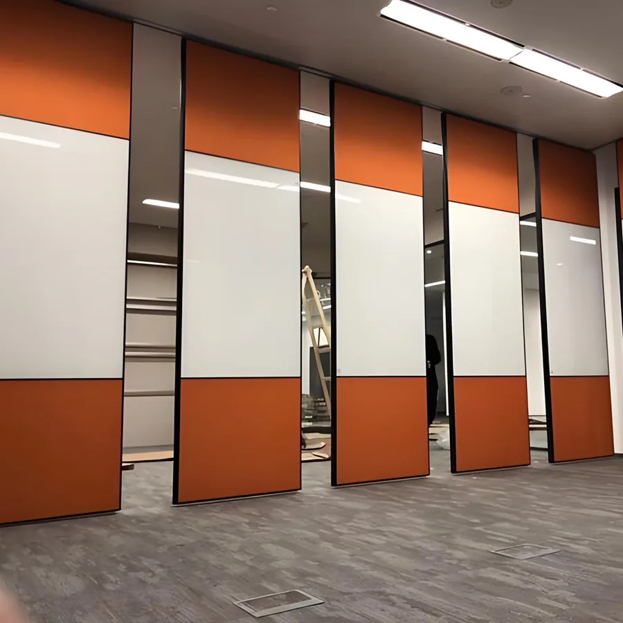 Automatic Moving Extended Partition Buy Electric Movable Office Partition Dividing Operable Folding Partition Wall Manufacture