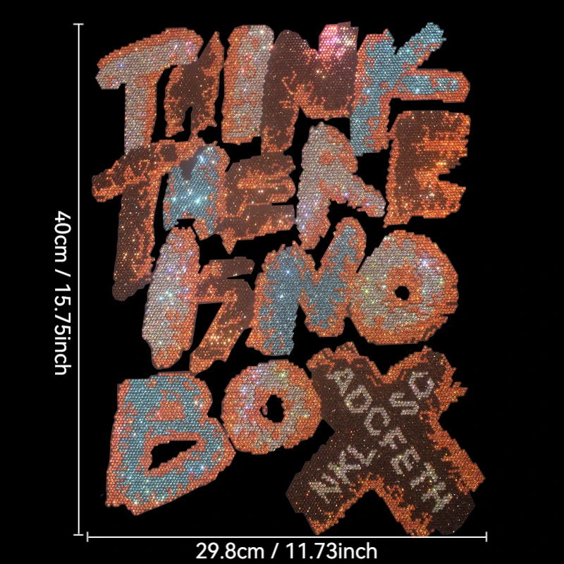 

Одежда своими руками, футболки, декоративные нашивки и аксессуары для одежды с большими тканевыми наклейками, стразами, буквами и блестками.