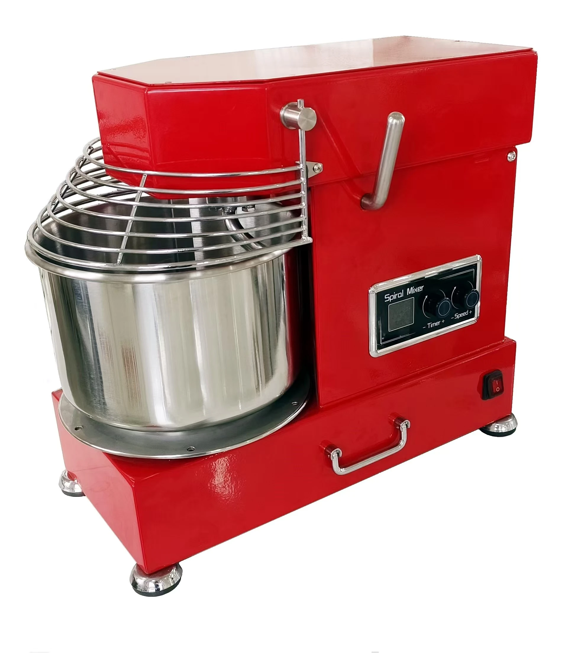 8L Electric Spiral Dough Mixer for Home Bakers | Professional-Grade Bread, Pizza & Cake Dough Kneading Machine