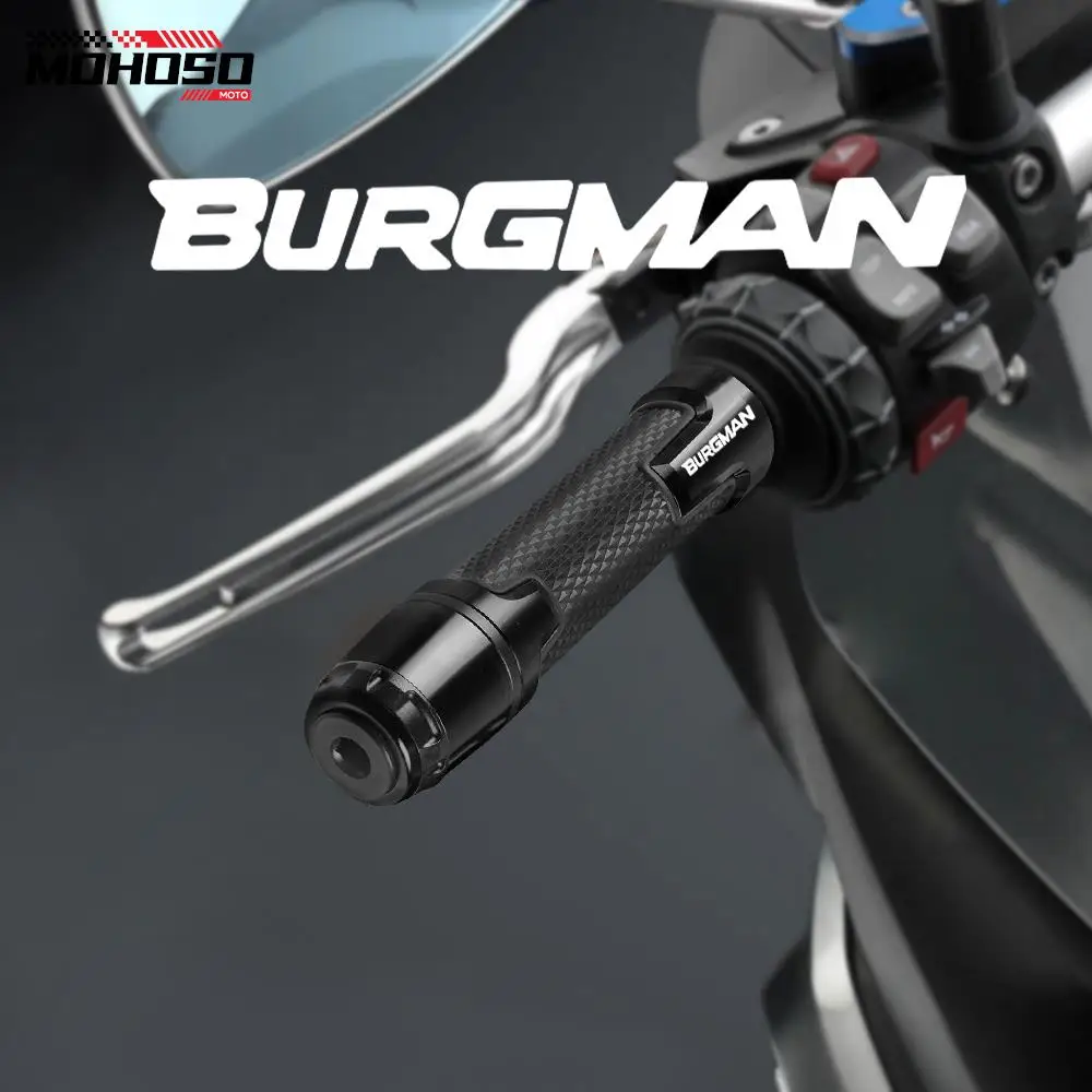 For SUZUKI BURGMAN AN125 AN250 AN400 AN650 AN 650 Burgman 400 650 125 200 Motorcycle Handlebar Grips Handle Bar Cap End Plugs