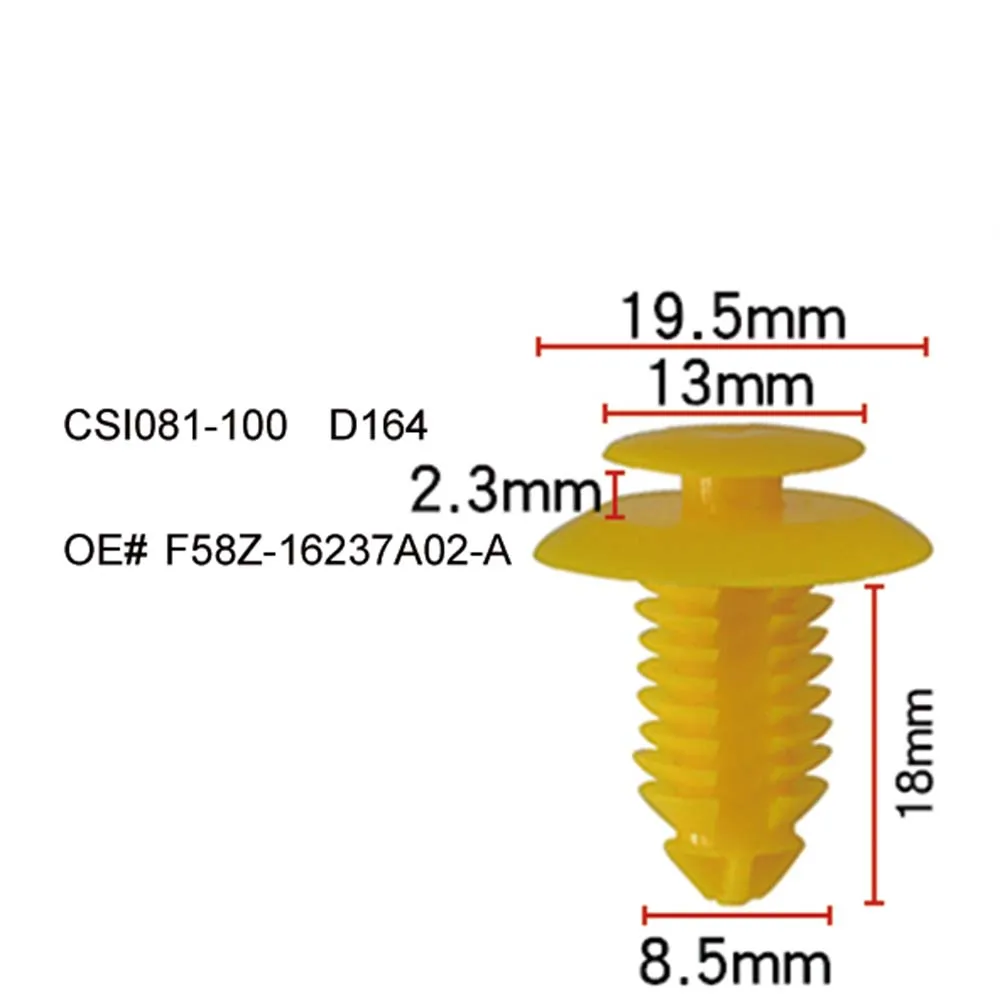 Compatible with: MG Range Rover EYC000380 Door Trim Panel Retainer F58Z-16237A02-A Ford Windstar 1995