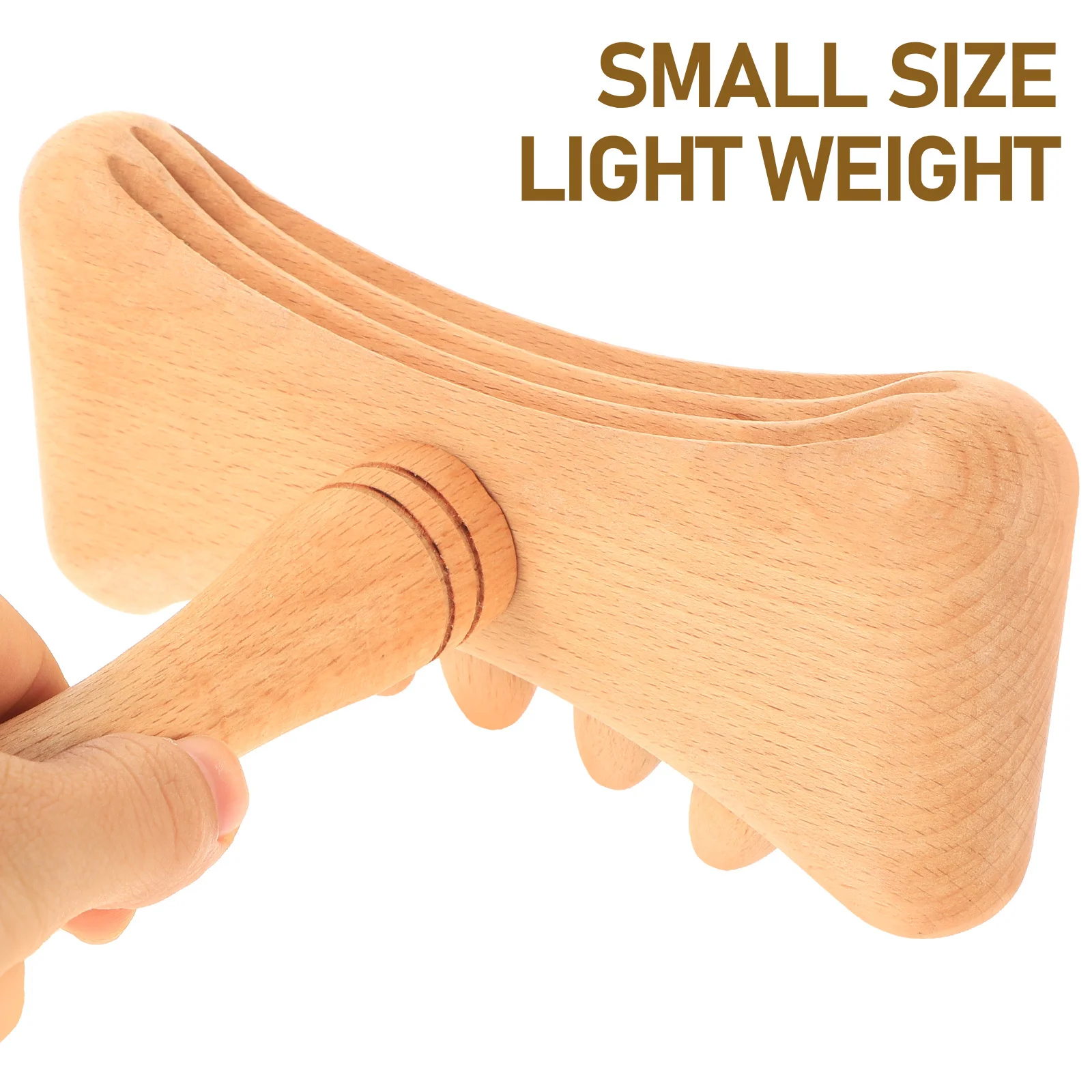 Tavoletta in Legno per Massaggio Guasha, Sollievo per Collo, Spalle e Testa, Terapia dei Meridiani, Strumento Portatile per Alleviare la Tensione Muscolare