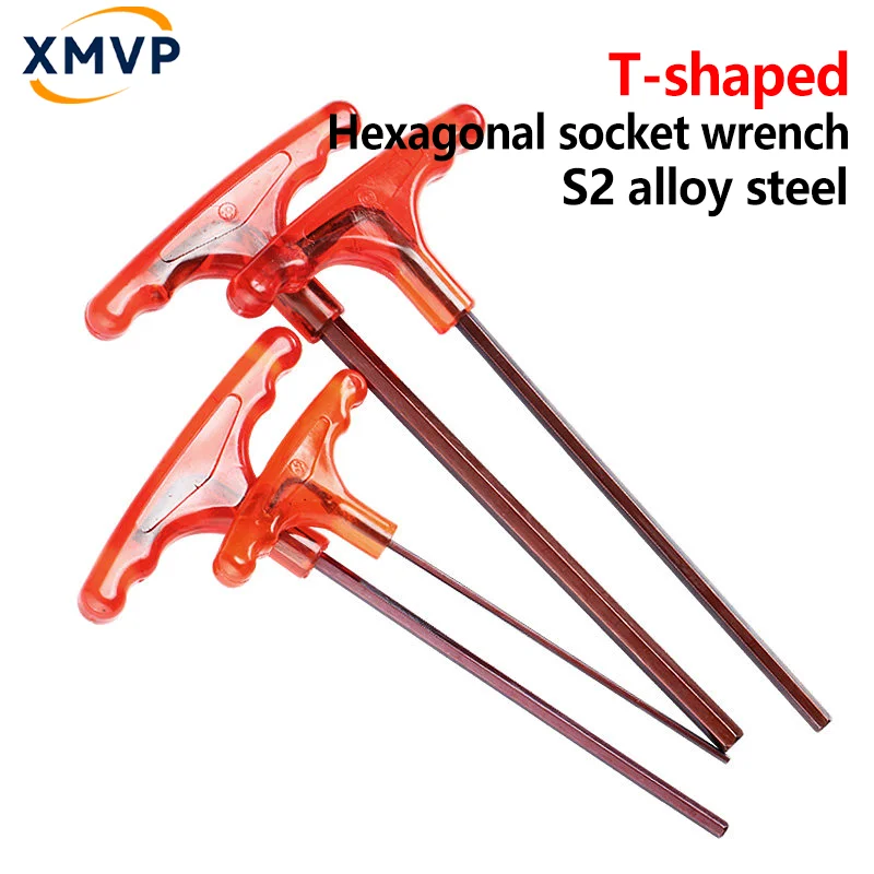 T-shaped hex socket wrench screwdriver flat head 2/2.5/3/4/5/6/7/8/10mm set