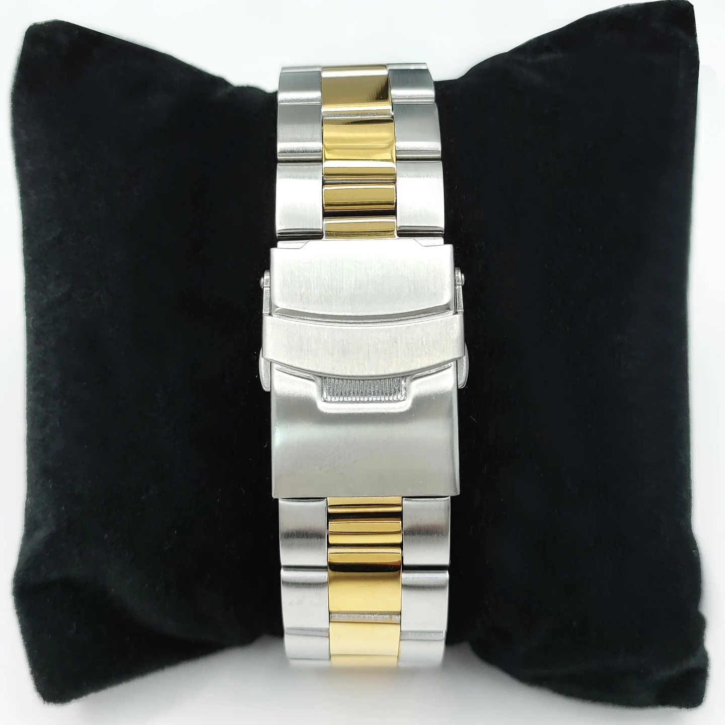 22mm Uhrenarmband für SKX007 Taucheruhr, Edelstahl, gebürstet, gebogen, mit massiven/hohlen Endgliedern, Uhrenband-Zubehör – Detail 13
