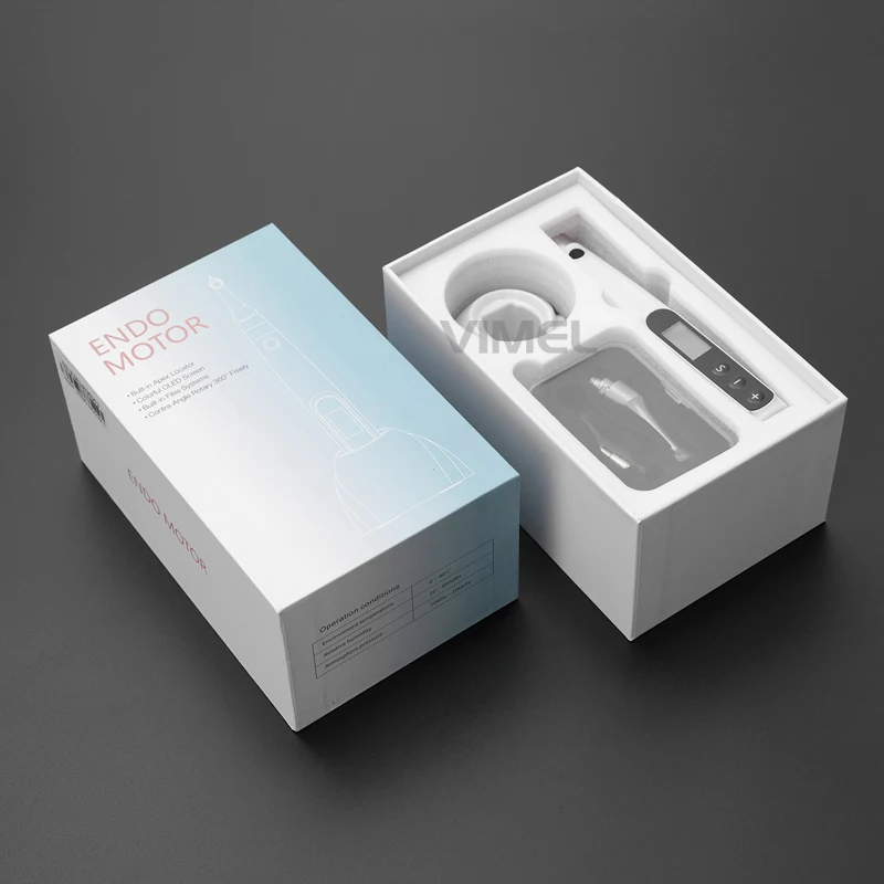 

Стоматологический эндодвигатель 2 в 1 2025 со встроенным локатором вершины Контругловой 16:1 Цветной OLED-экран Стоматологическая эндодонтическая обработка