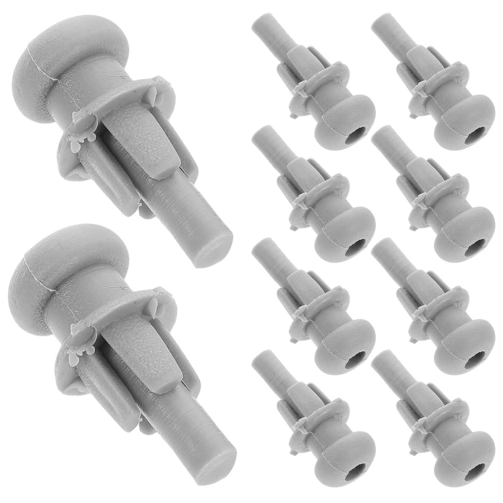 

10 Pcs Car Luggage Hooks Durable Plastic Trunk Accessories Organizer Cargo Clip Adjustable Clamping Force Easy Installation