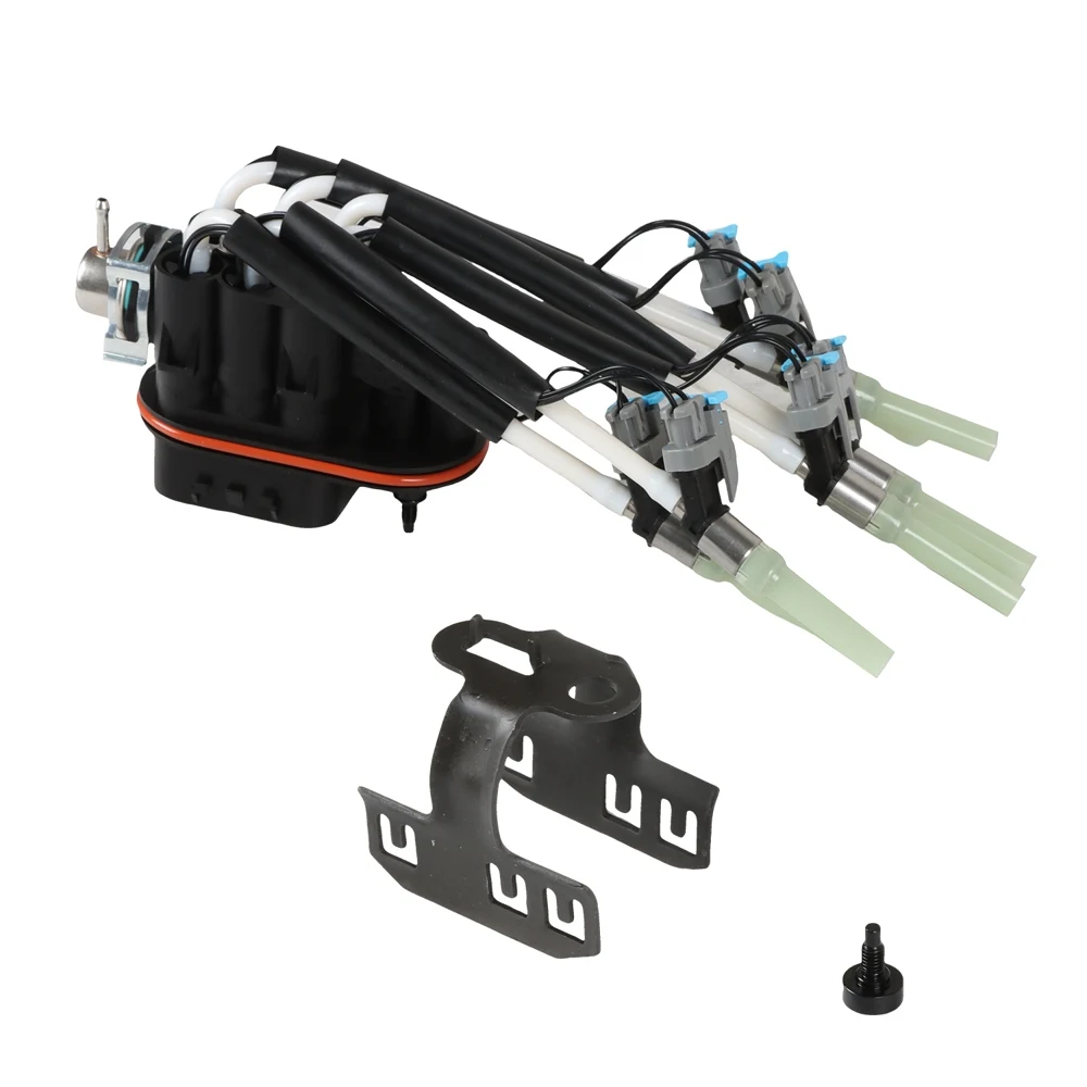 Iniettore Spider carburante con staffa FJ503 12568332 per Chevrolet Astro Blazer C1500 Pickup Express P30 Silverado GMC Jimmy Savana