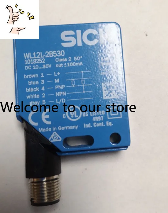 WL12L-2B530 1018252 New Original German SICK Mirror Reflection Laser Photoelectric Switch