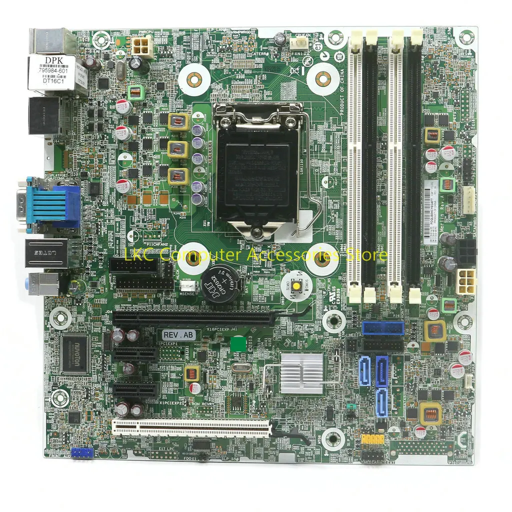 

Для HP EliteDesk 800 G1 Desktop материнская плата формата SFF 717372-002 737728-001 737728-501 737728-601 LGA1150 DDR3 Материнская плата 100% протестирована