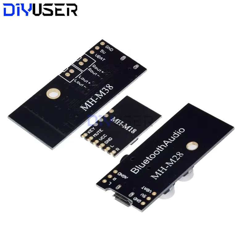 DIYUSER MH-MX8 M18/M28/M38 Wireless Bluetooth MP3 Audio Receiver board BLT 4.2 Mp3 lossless decoder