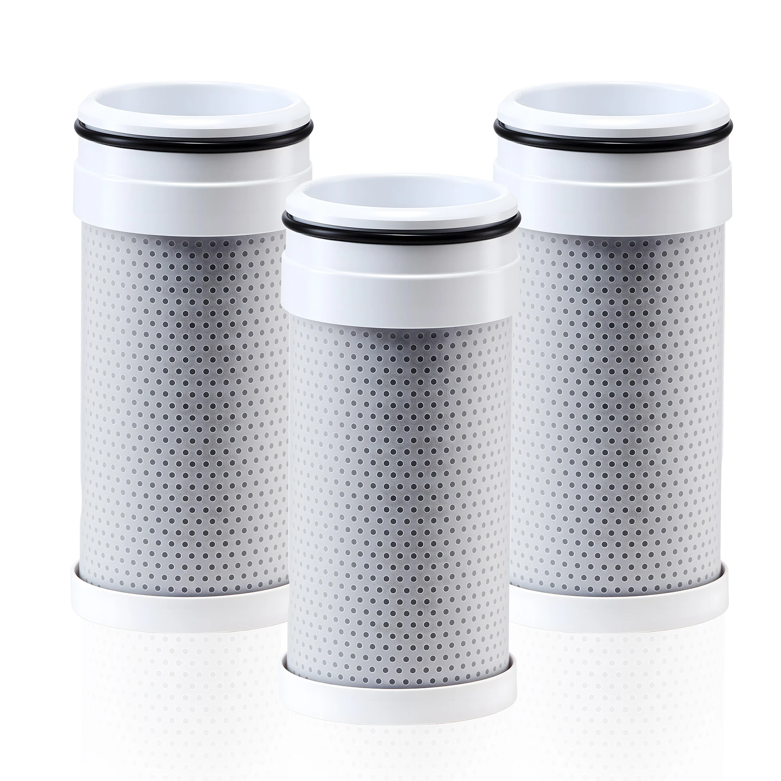 SucceBuy Faucet Filter Replacement 2/3-Pack Water-Filter Cartridge High-Efficiency Filtration 3-Month Value and 317 Gal Lifespan