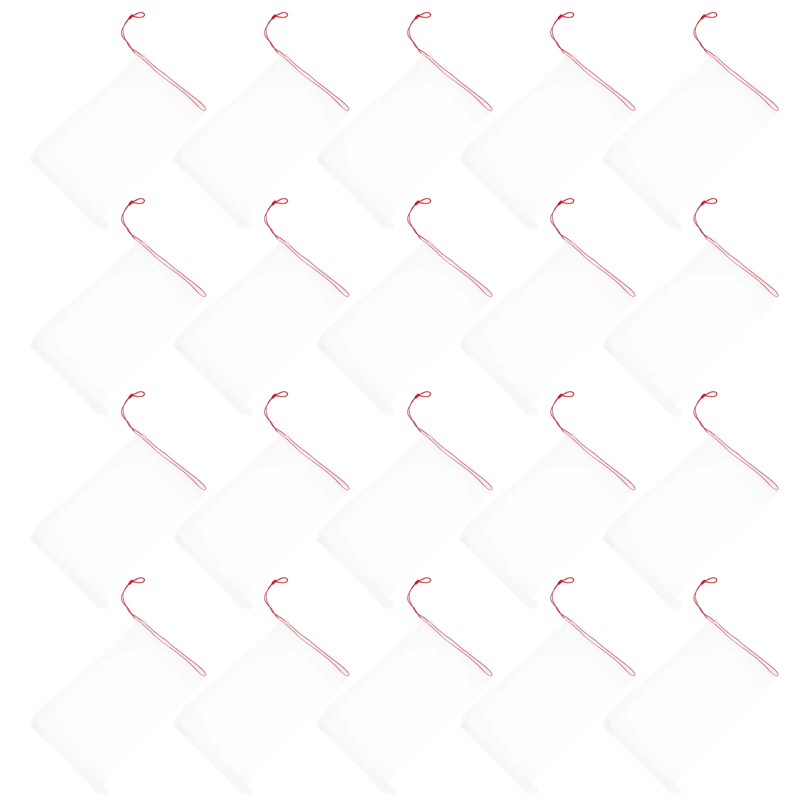 

100pcs Fish Tank Filter Bag Sand Washing Machine Mesh Pouch Pe Material Filter For Sand Washer Drain Hose Woven Bag