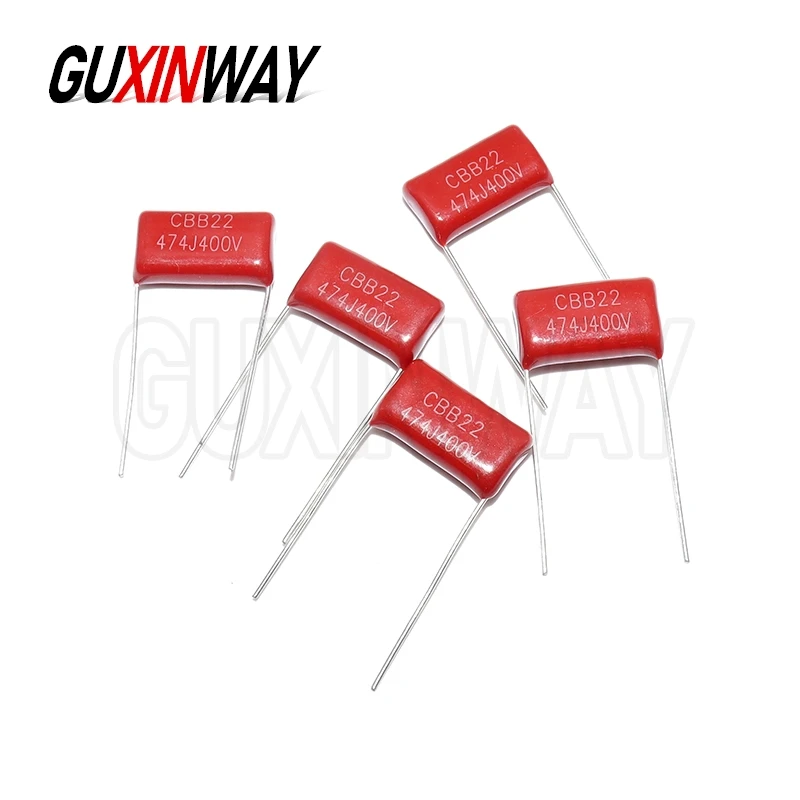 Kit assortimento condensatori CBB da 50 pezzi 400V 10NF-3.3UF 10 valori KIT condensatori a film in poliestere metallizzato fai da te