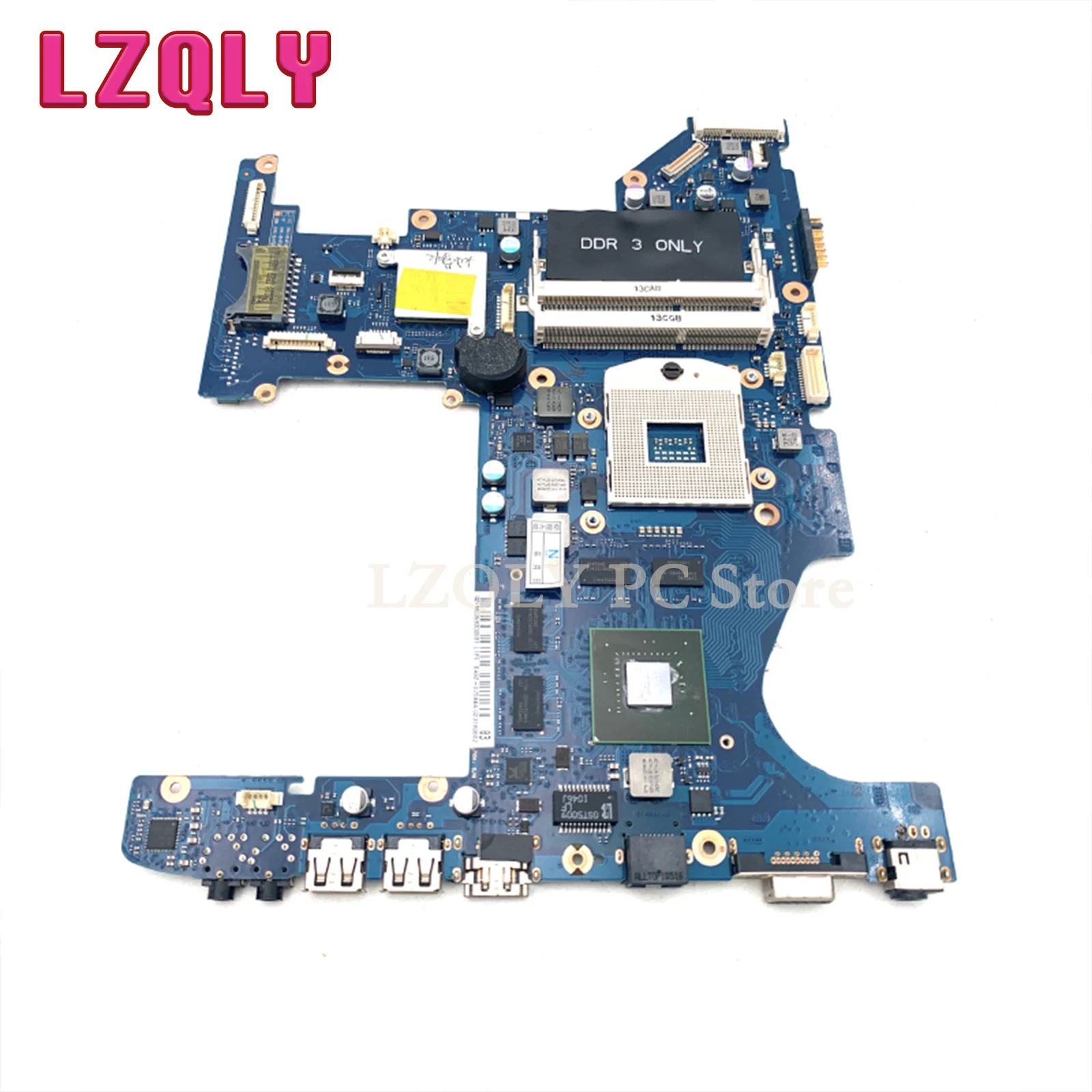 LZQLY para Samsung RF711 BA92-07584A BA92-07584B BA41-01473A placa base para ordenador portátil GT540M GPU HM65 DDR3 Tablero Principal prueba completa