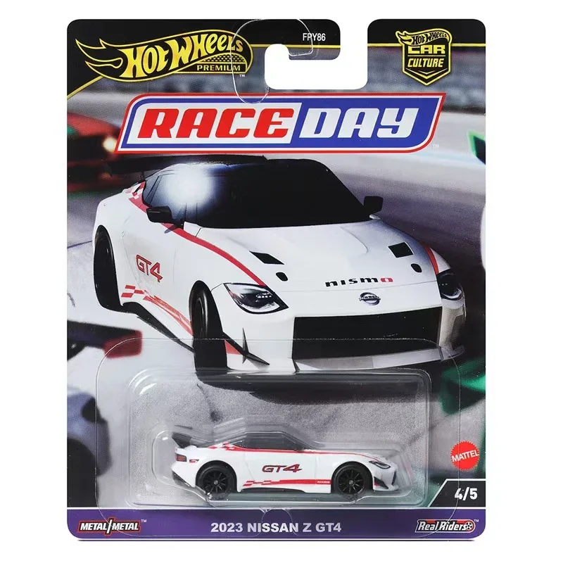 Hot Wheels Race Day Car Culture for Boys, Premium Auto 1/64, BMW Group, Bentley Corvette, Porsche 911, Model Toys, Metal Tyture, Original