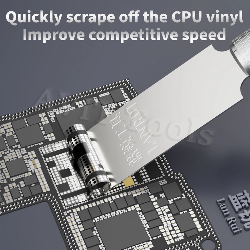 

Lanrui 007 Cold Blade CPU Competitive Blade 10PCS for IC Glue Removal Chip Lifting Layer Separation High Precision Steel Tool