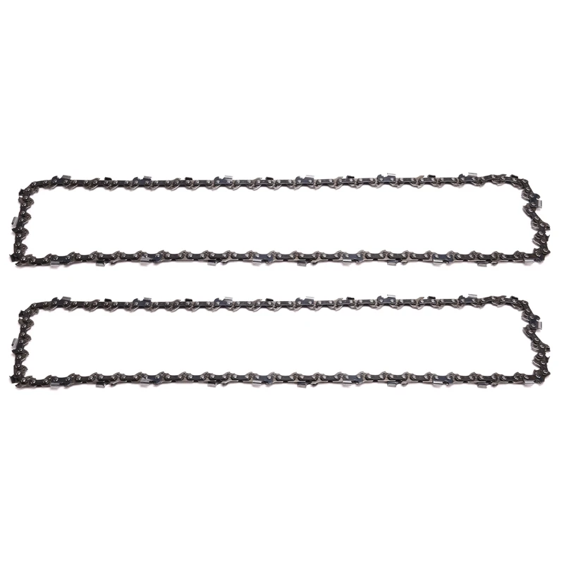 

B-T Pack Of 2 Saw Chains 3/8 Inch 1.3 Mm 57TG 40 Cm (16 Inch) Replacement Chain For Various Chainsaws, Electric Chainsaws