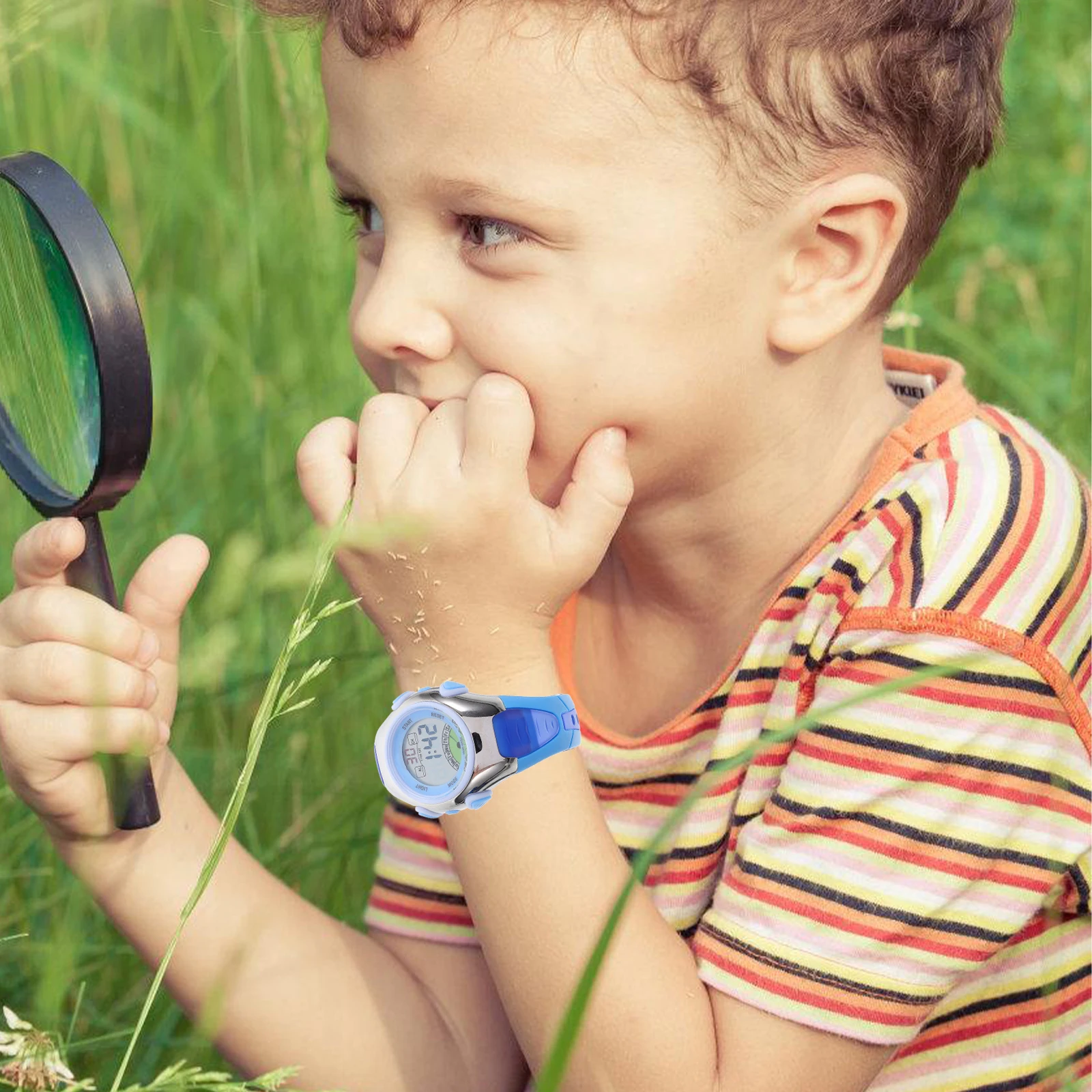 digital watch LED sports watch LED digital sports watch Children LED watch Waterproof LED watch