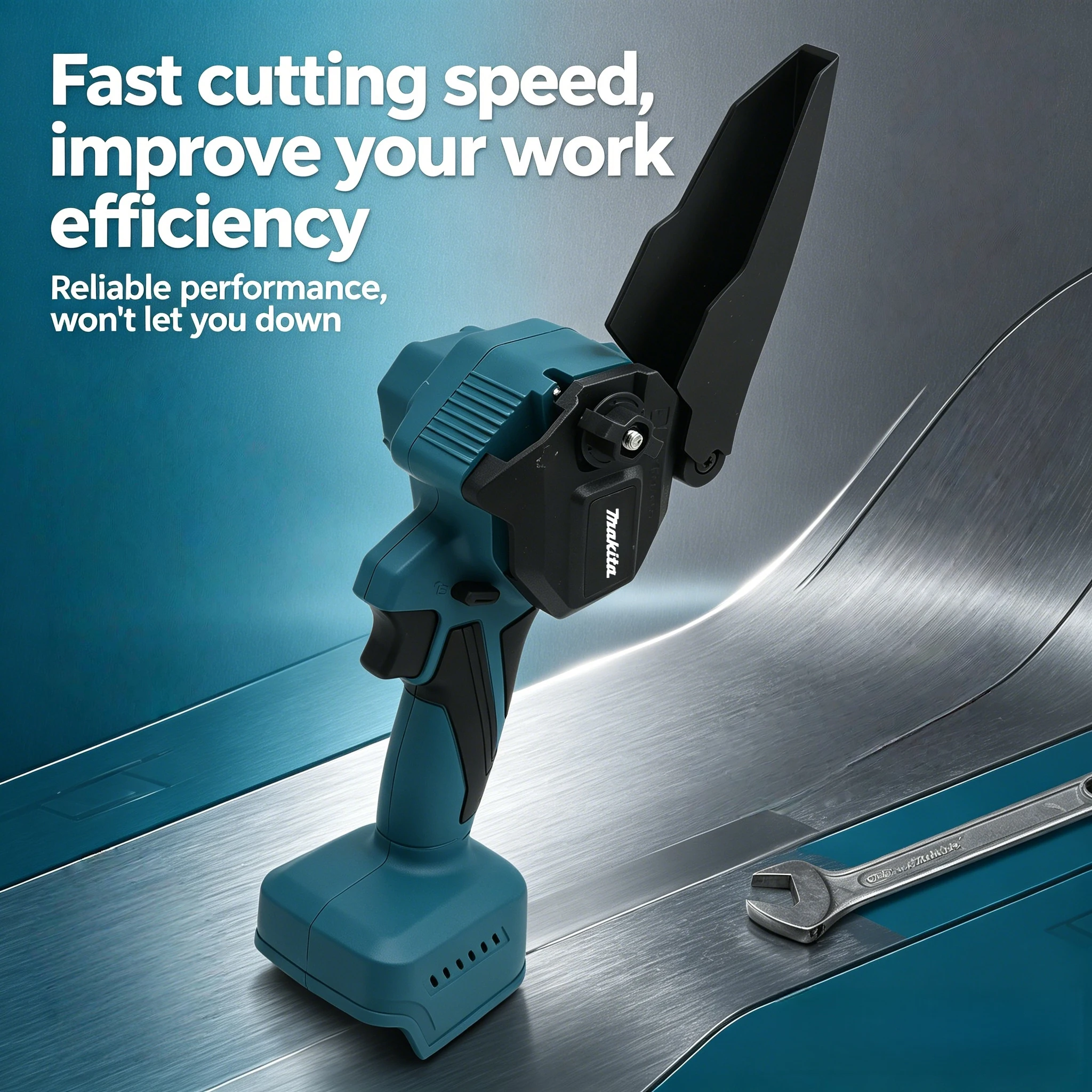 Makita electric chainsaw UC100 rechargeable branch pruning 4 inch wood workshop DIY electric loggi（only tool）