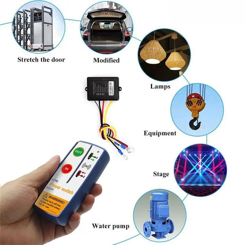 Electric Winch Remote Control Wireless Electric Winch Remote Control Electric Winch Remote Control For Truck-X67A