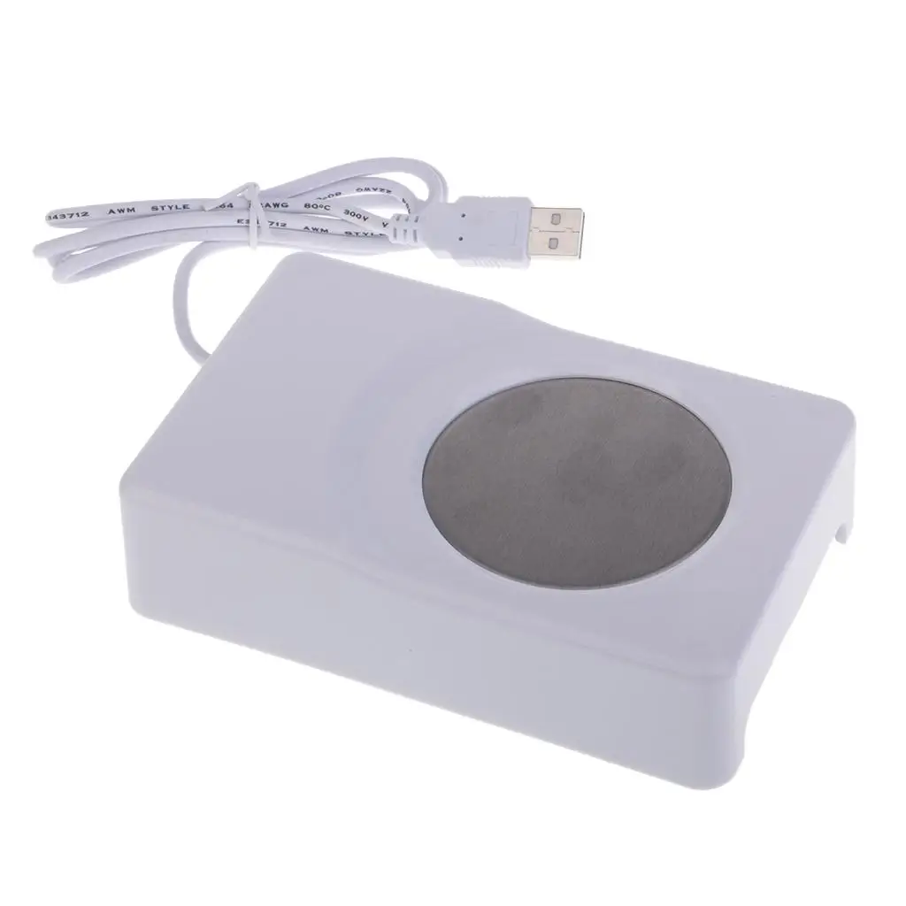 Portable USB Heating and Cooling Coaster Cup Mug Pad Drink Mat for Gift Home