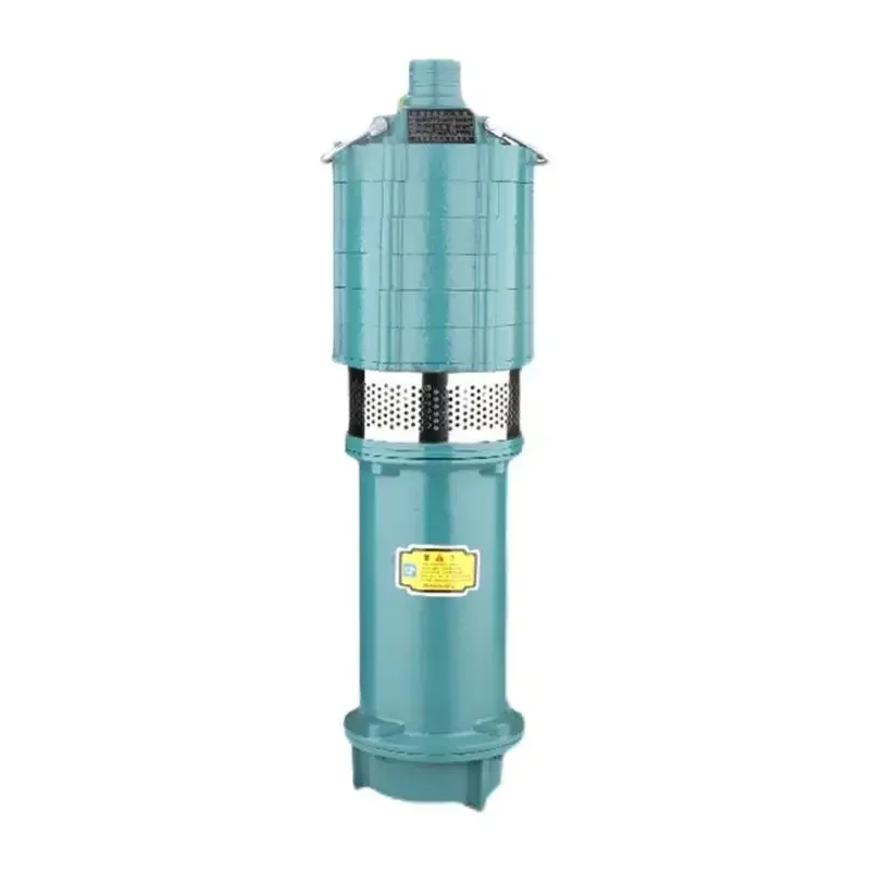 High lift and large flow submersible pump, multi-stage pump, agricultural irrigation deep well small mouse , fountain