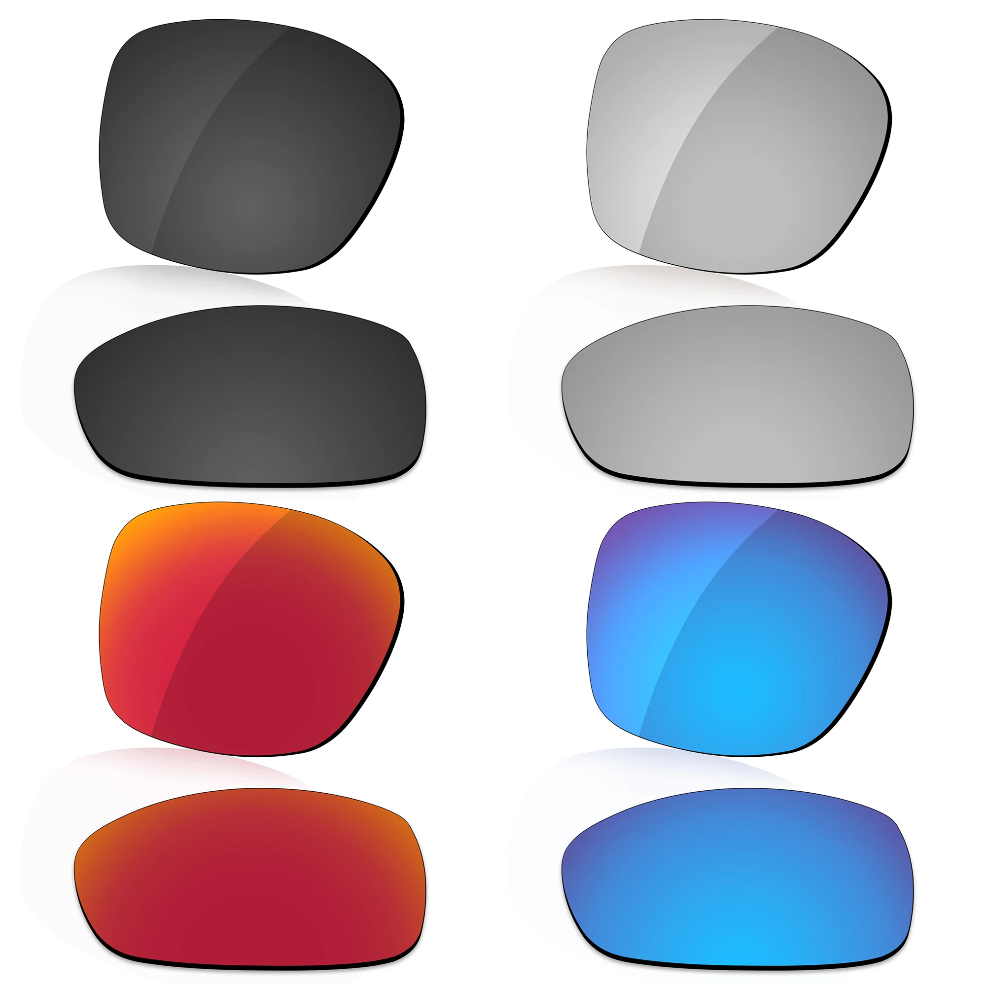 EZReplace Performance Polarized Replacement Lens Compatible with OAKLEY Obsessed OO9192 Sunglasses - 9+ Choices