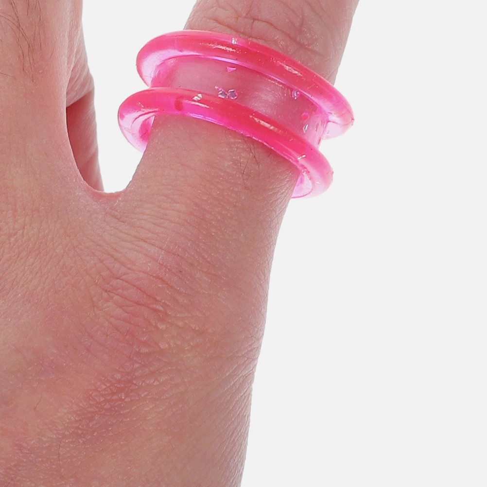 

20 шт. силиконовые кольца для ножниц, парикмахерские инструменты, противоудуляционные, для ухода за собаками, нескользящие защитные приспособления для пальцев, удобные