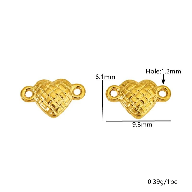 20 pçs de aço inoxidável amor coração flor crânio abelha pingentes para colar e pulseira jóias fazendo conectores acessórios