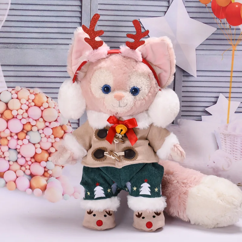 Ubranka dla lalki Linabell 40 cm, świąteczne stroje, peleryna, pluszowa sukienka, zestaw płaszcza, przebrania, ubrania dla lalek, akcesoria dla lalek