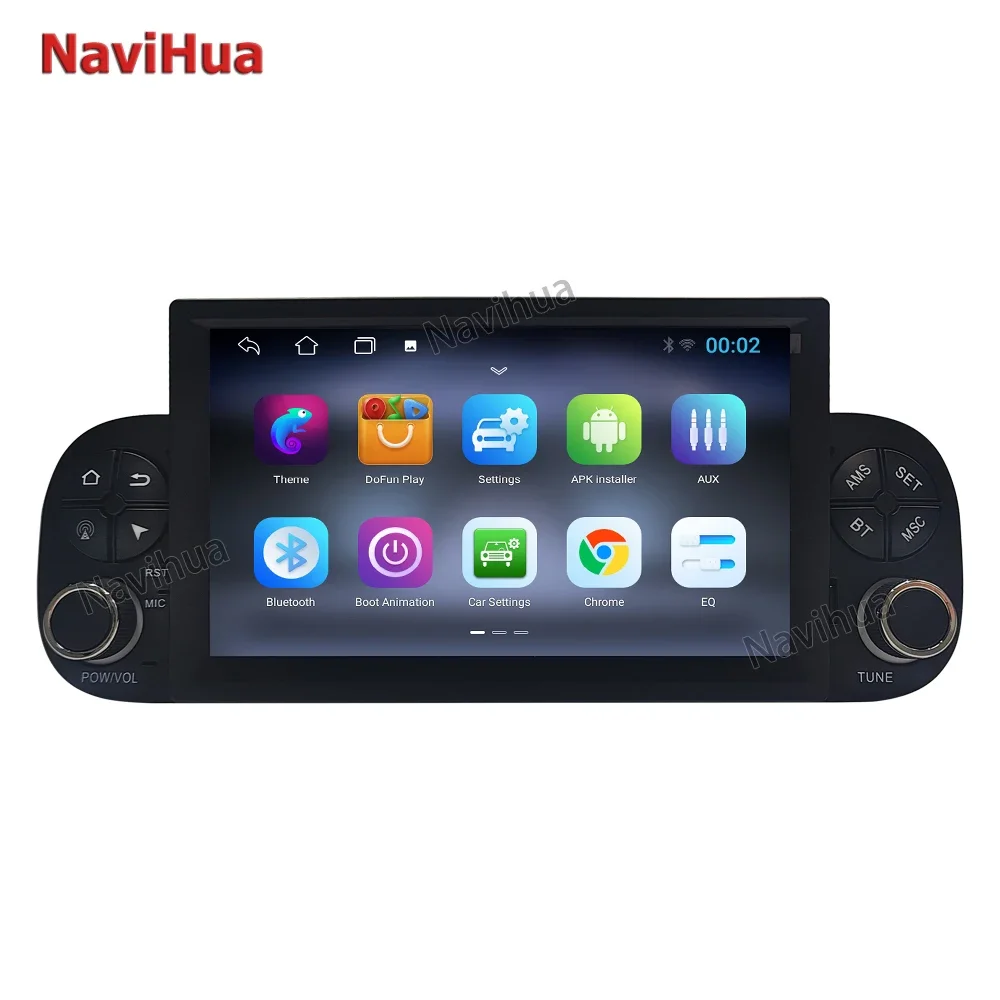 Support Carplay android auto Car intelligent system For fiat panda android 2013Car Radio Autoradio Multimedia player WIFI